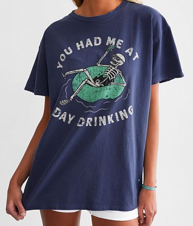 Goodie Two Sleeves Day Drinking T-Shirt MISC_DETAIL_1