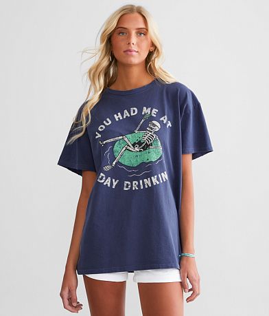 Goodie Two Sleeves Day Drinking T-Shirt FULL_RIGHT_SIDE