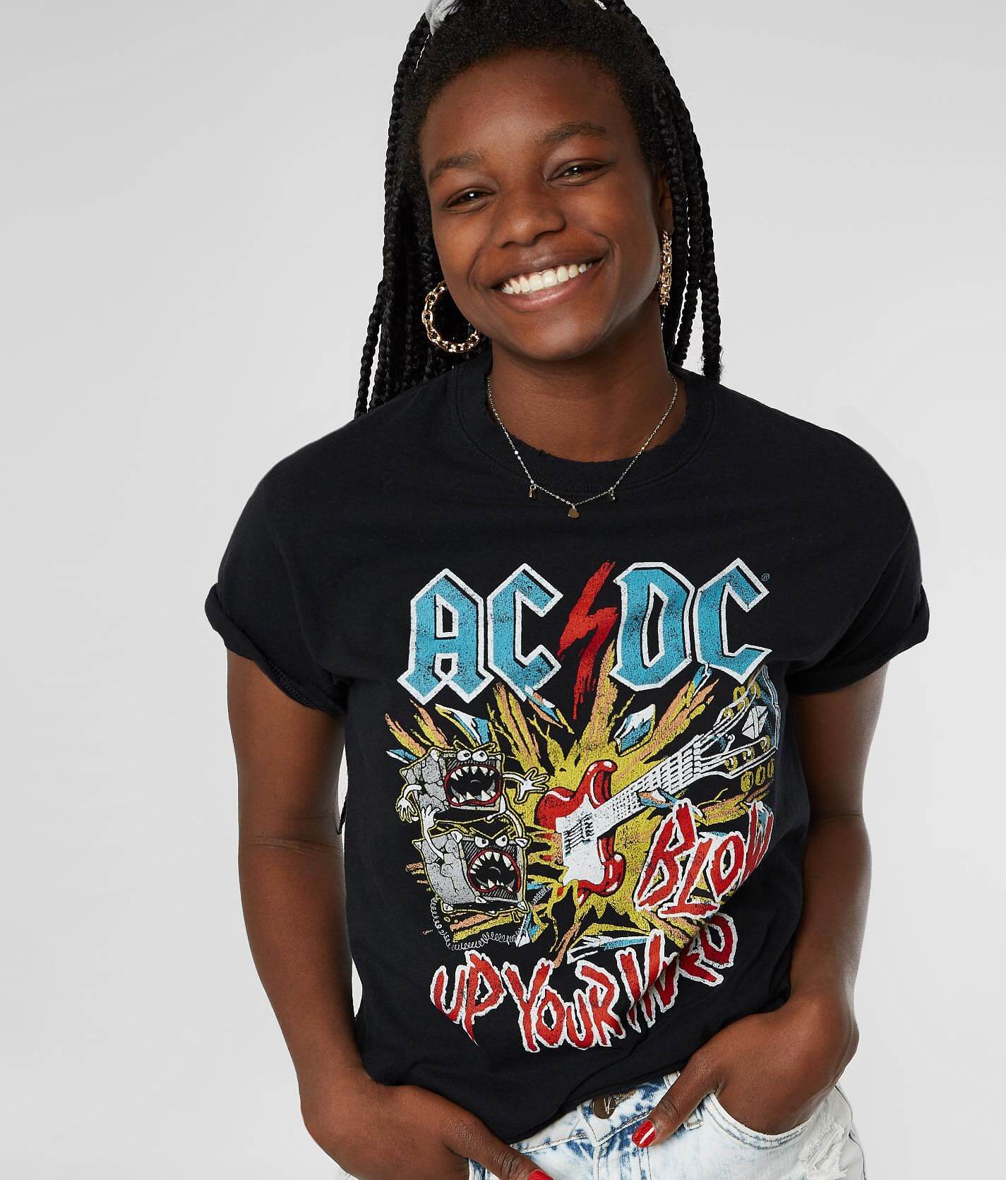 ac dc t shirts for women