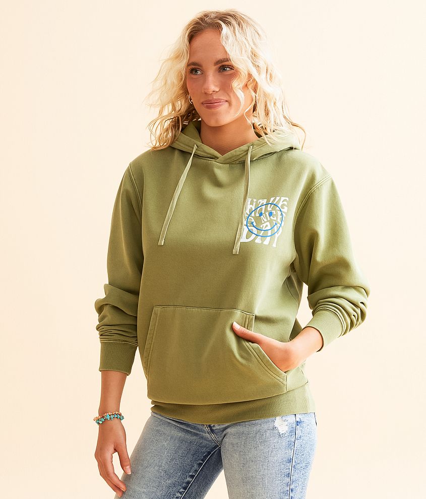 Goodie Two Sleeves Have A Good Day Hooded Sweatshirt front view