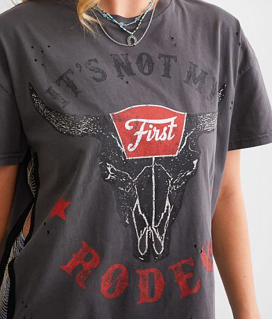 Goodie Two Sleeves Not My First Rodeo T-Shirt MISC_DETAIL_1