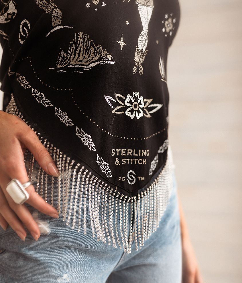 Cowgirl Bandana Tube Top