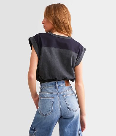 FITZ + EDDI Palm Springs Cropped T-Shirt BACK