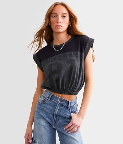 FITZ + EDDI Palm Springs Cropped T-Shirt FULL_RIGHT_SIDE