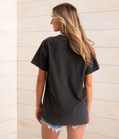 Sterling &amp; Stitch Not My First Disco Oversized T-Shirt back view