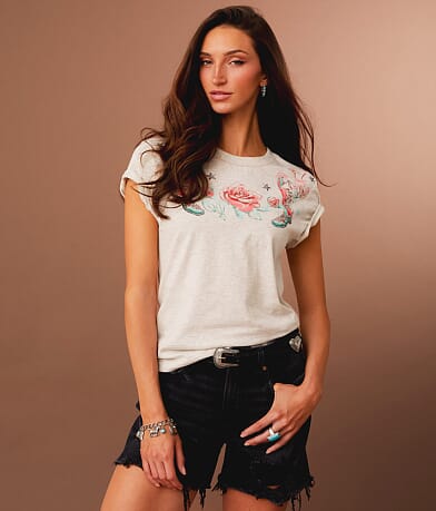 Sterling & Stitch Boots T-Shirt front view