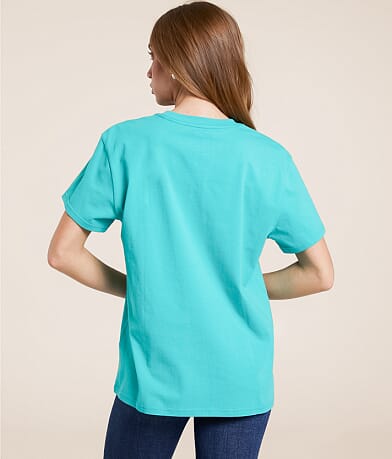 Goodie Two Sleeves Good Vibes Only Oversized T-Shirt BACK