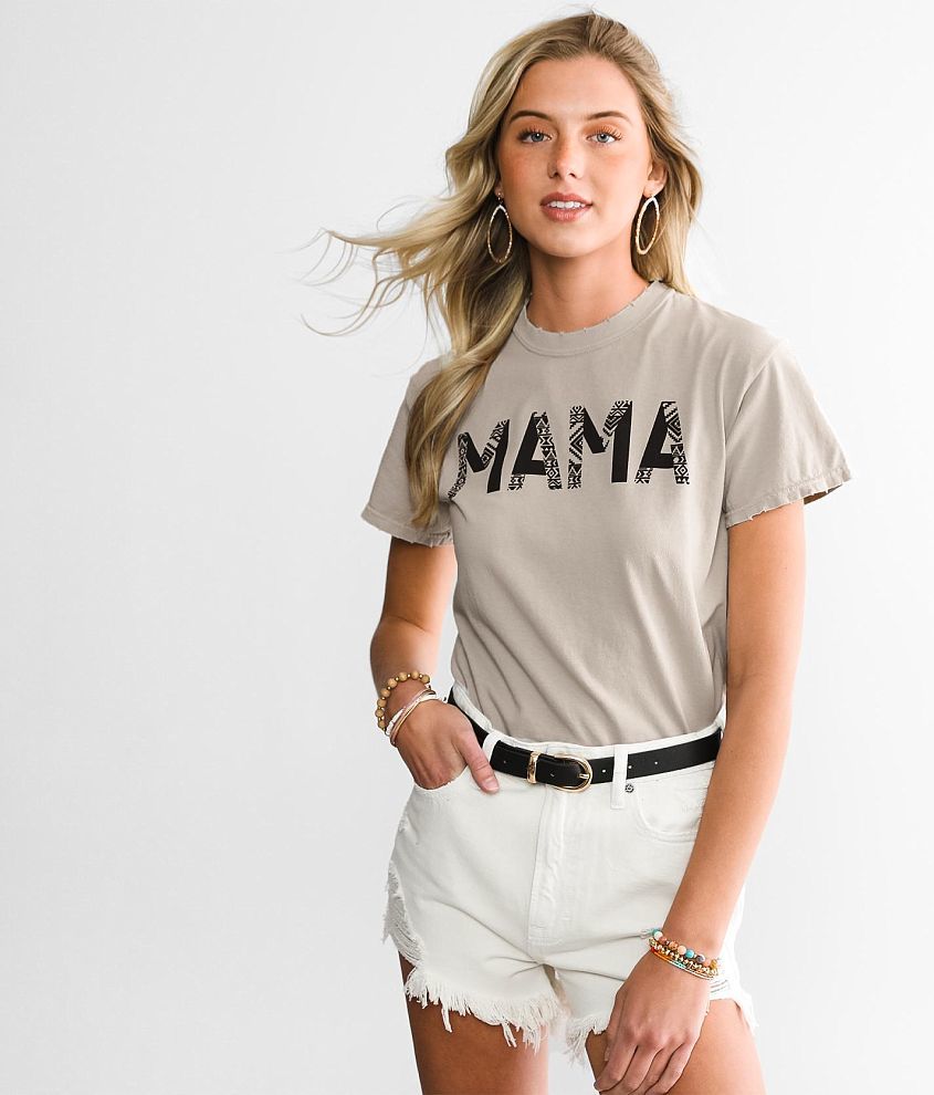 Goodie Two Sleeves Mama T-Shirt front view