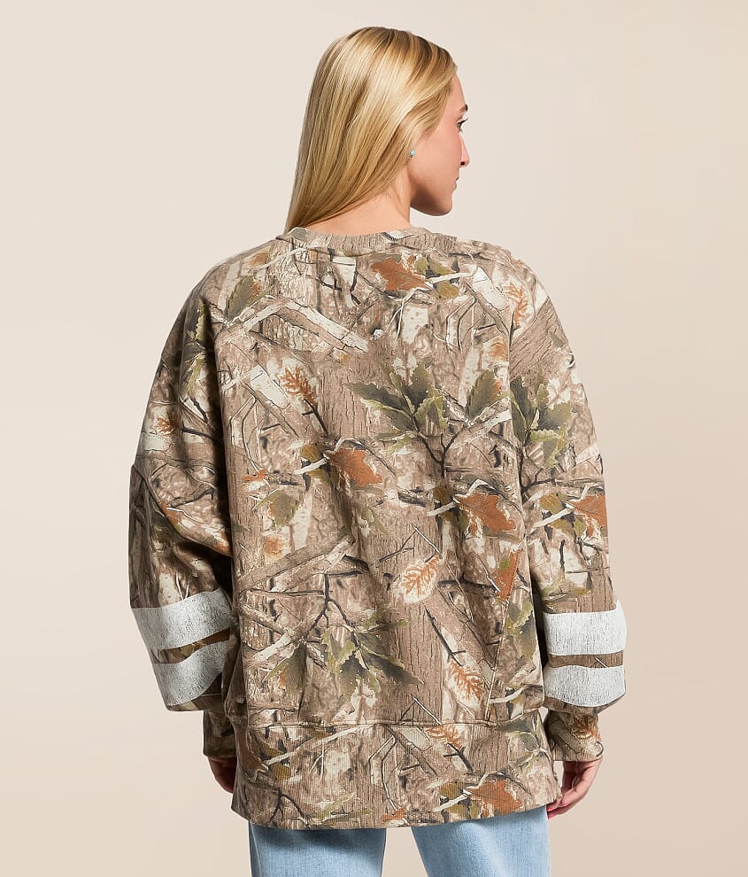 76 Camo Oversized Pullover - thumbnail 2