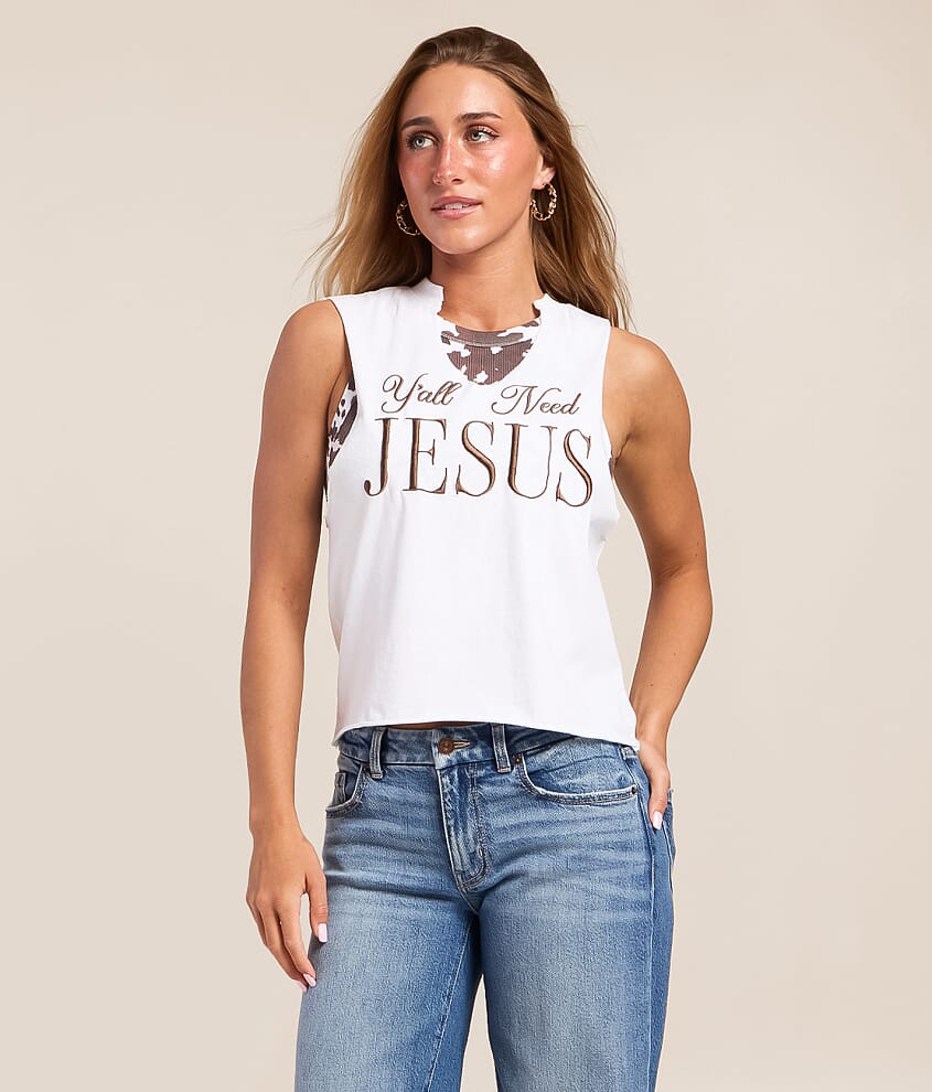 Y'all Need Jesus Tank Top