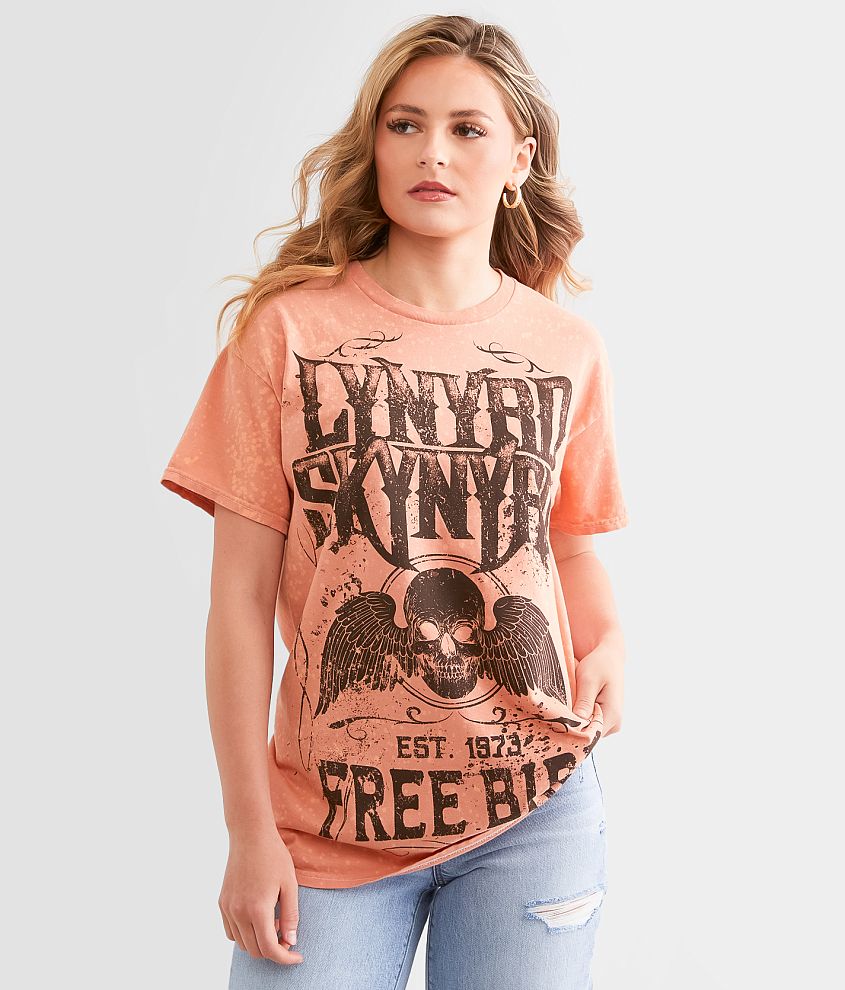 Goodie Two Sleeves Lynyrd Skynyrd Free Bird Band T-Shirt front view