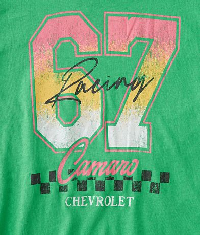 Goodie Two Sleeves Girls - GM Chevrolet Camaro T-Shirt MISC_DETAIL_1
