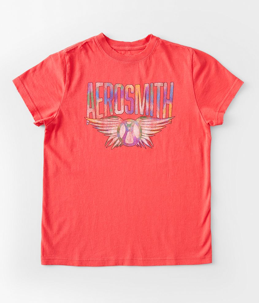 Girls - Goodie Two Sleeves Aerosmith Band T-Shirt front view