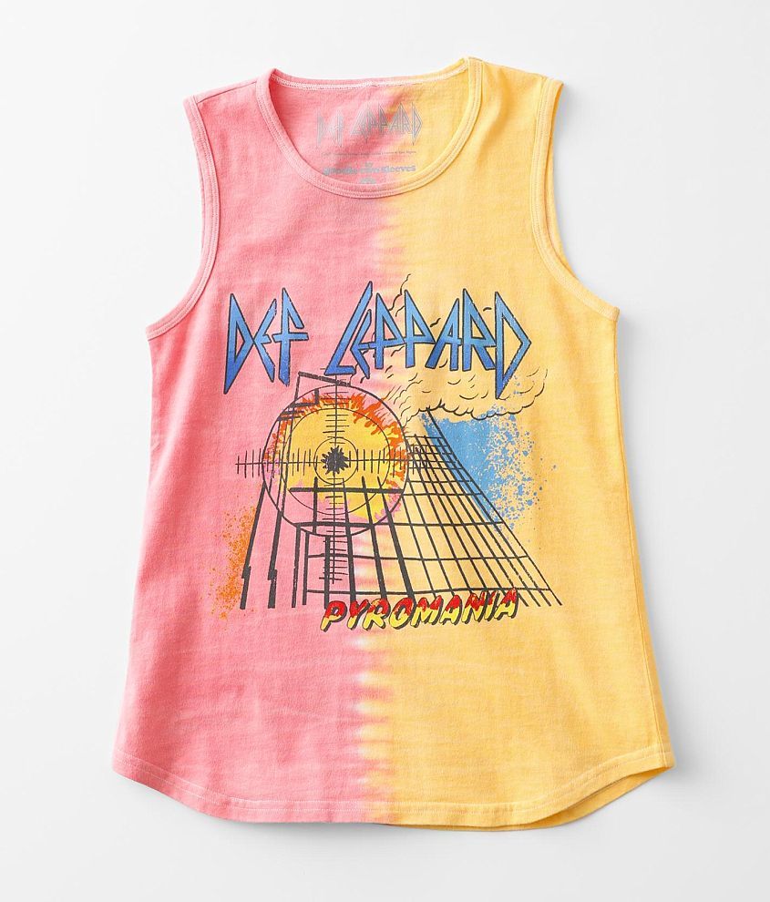 Girls - Goodie Two Sleeves Def Leppard Tank Top front view