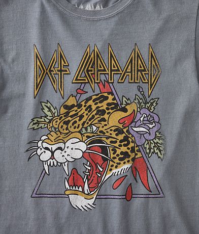 Goodie Two Sleeves Girls - Def Leppard Band T-Shirt MISC_DETAIL_1