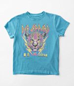 Girls - Goodie Two Sleeves Def Leppard Band T-Shirt - Girl's
