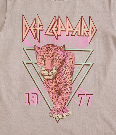 Goodie Two Sleeves Girls - Def Leppard Band T-Shirt MISC_DETAIL_1