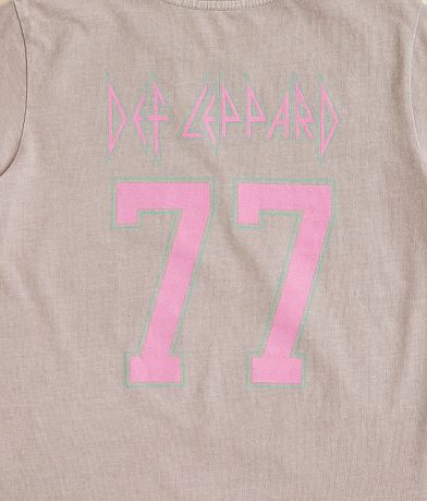 Goodie Two Sleeves Girls - Def Leppard Band T-Shirt MISC_DETAIL_2