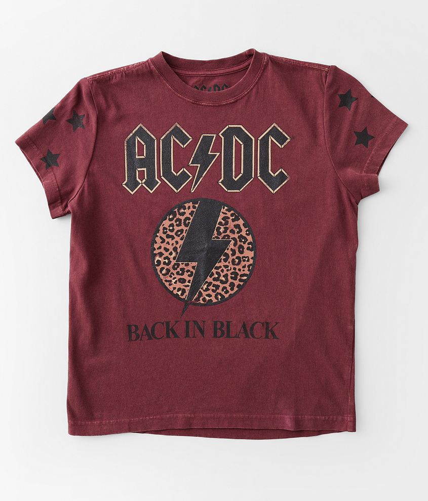 Girls - Goodie Two Sleeves AC/DC Band T-Shirt - Girl's T-Shirts in ...