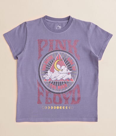 Goodie Two Sleeves Girls - Pink Floyd Band T-Shirt front view