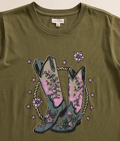 Girls - Boots T-Shirt thumbnail 3