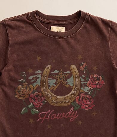 Girls - Sterling & Howdy Oversized T-Shirt thumbnail 3