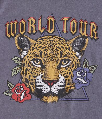 Goodie Two Sleeves Girls - World Tour Tiger T-Shirt MISC_DETAIL_1