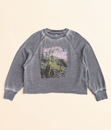 Goodie Two Sleeves Girls - Wild Beauty Desert T-Shirt front view