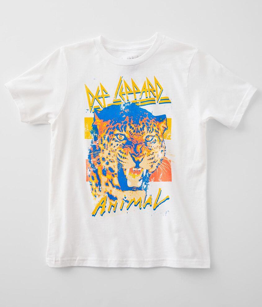 Girls - Def Leppard Band T-Shirt front view