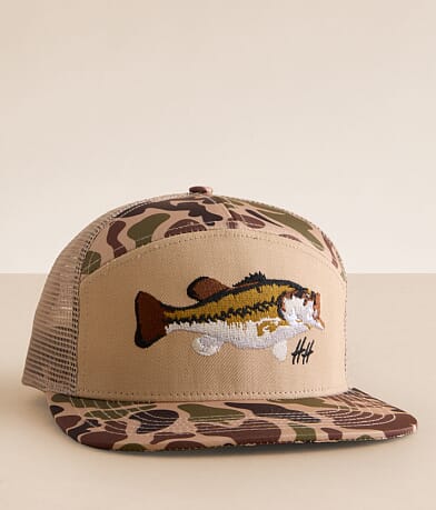 Honey Hole® Panel Bass Trucker Hat front view