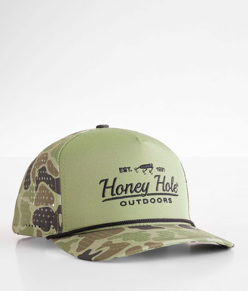 Honey Hole&#174; Outdoors Perforated Stretch Hat front view