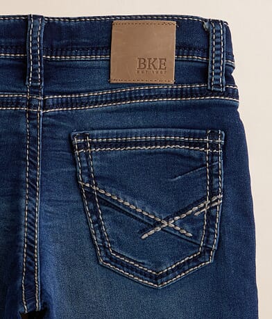 BKE Boys - Jake Jr. Straight Stretch Jean back pocket view