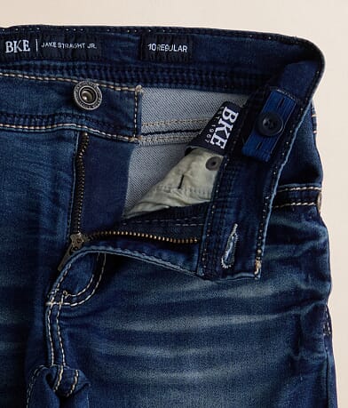 BKE Boys - Jake Jr. Straight Stretch Jean misc detail 2 view