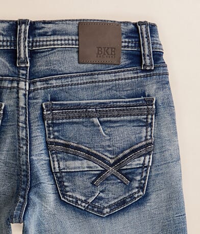 BKE Boys - Jake Jr Straight Stretch Jean back pocket view