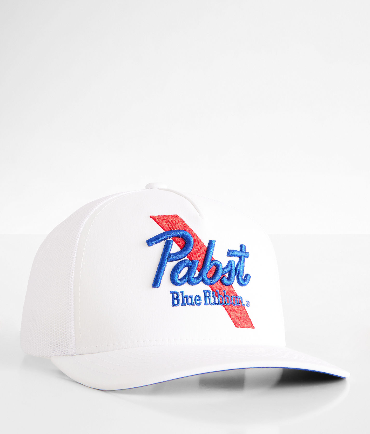 Hooey Pabst Blue Ribbon® Trucker Hat - Men's Hats in White | Buckle