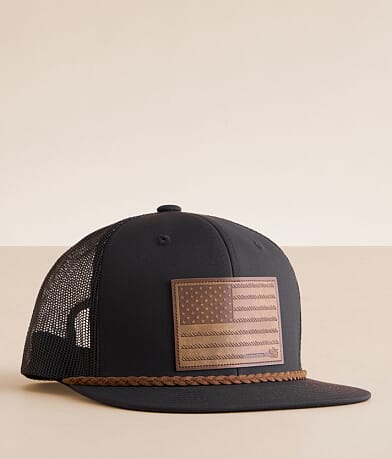 Hooey Liberty Roper Trucker Hat front view