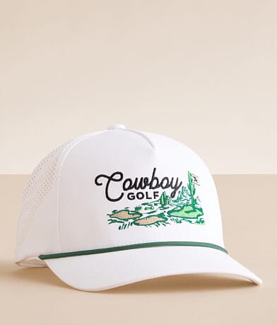 Hooey Cowboy Golf 110 Flexfit Hat front view