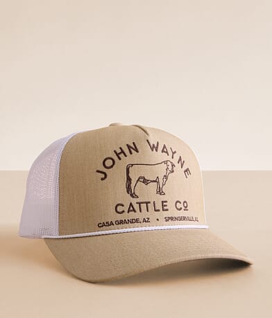 Hooey John Wayne Trucker Hat front view
