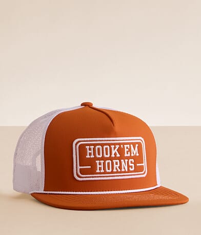 Hooey Texas Longhorns Trucker Hat front view