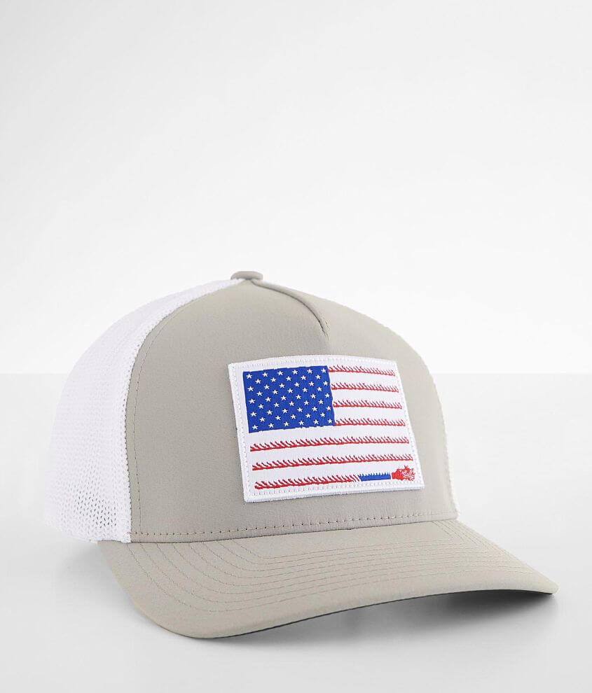 Hooey Liberty Roper Stretch Trucker Hat front view