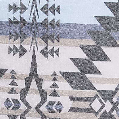 Blue Aztec Stripe