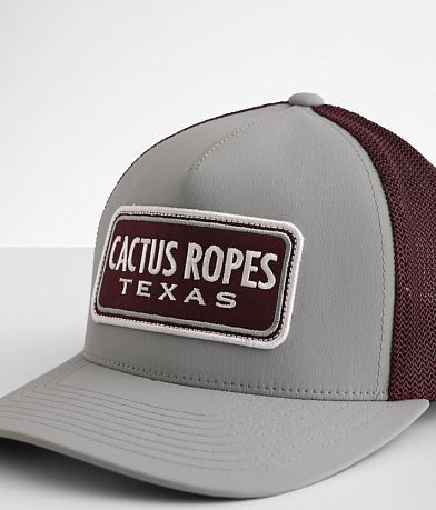 Hooey Cactus Ropes Stretch Trucker Hat misc detail 2 view