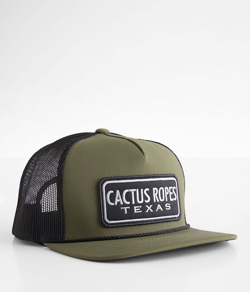 Hooey Cactus Ropes Trucker Hat front view