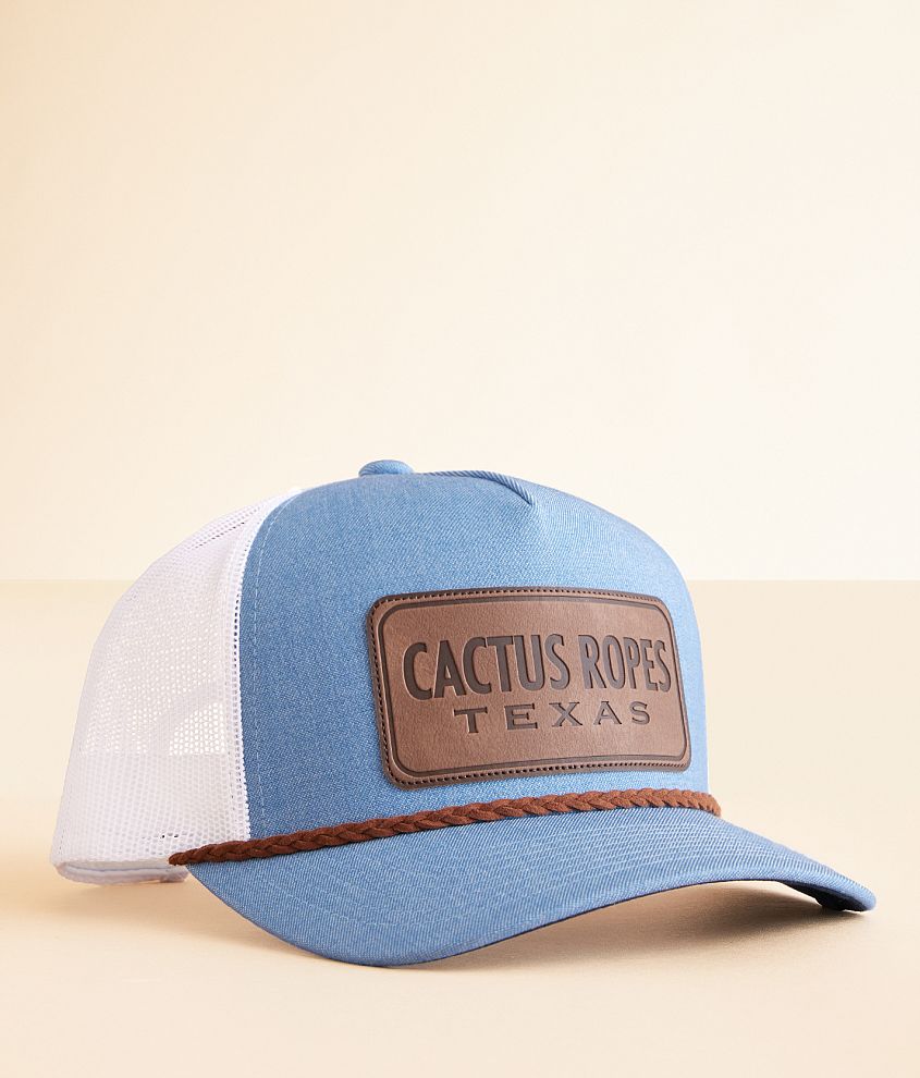 Hooey Cactus Ropes Trucker Hat front view