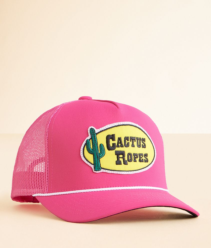 Hooey Cactus Ropes Hat Men s Hats in Pink Buckle