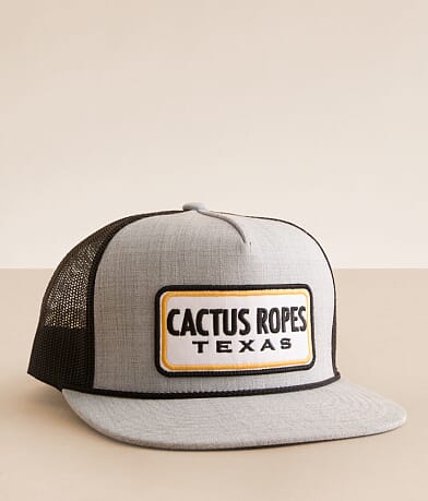 Hooey Cactus Ropes Trucker Hat front view