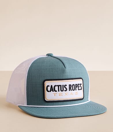 Hooey Cactus Ropes Trucker Hat front view