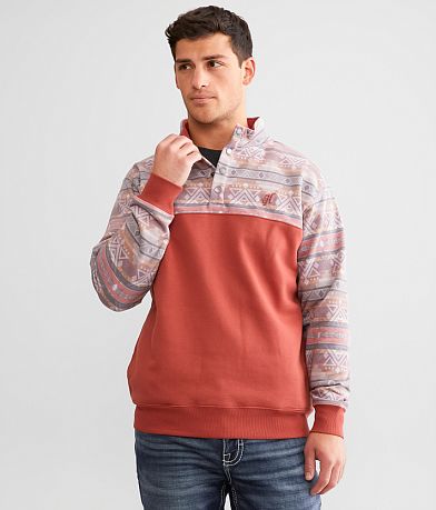 Hooey Stevie Quarter Snap Pullover front view
