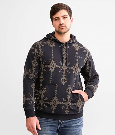 Buckle Black Thomas Thermal Hoodie - Men's Sweatshirts in Mediterranean  Blue