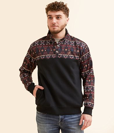 Hooey Stevie Quarter Snap Pullover front view